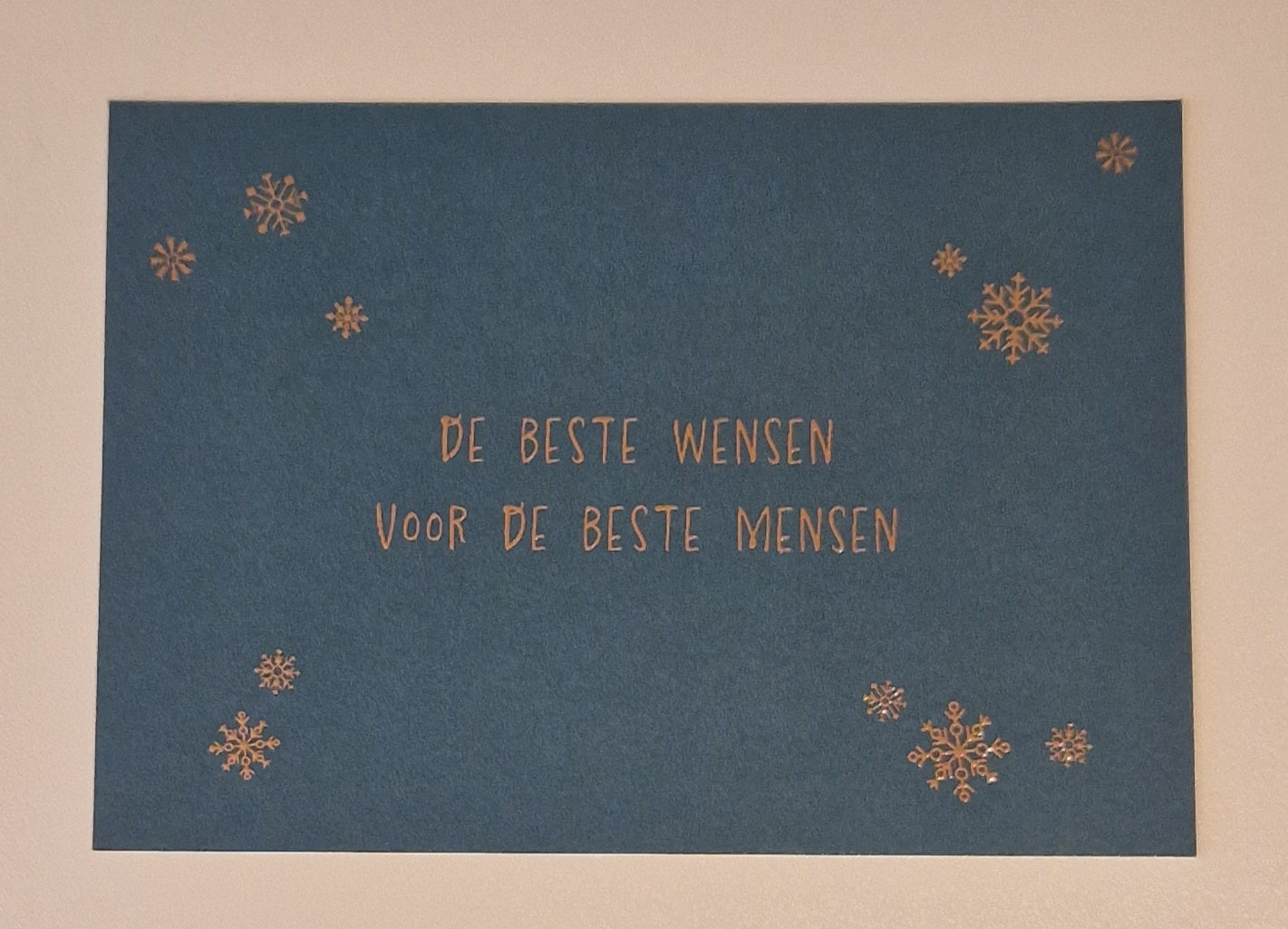 De beste wensen voor de beste mensen