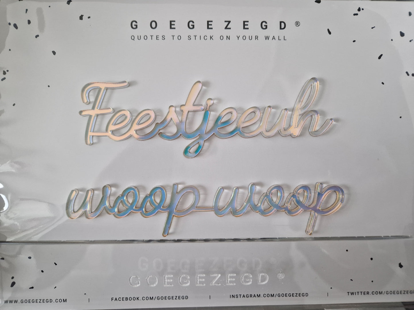 Feestjeeuh woop-woop