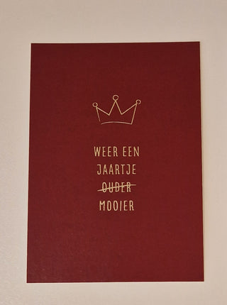 Weer een jaartje ...