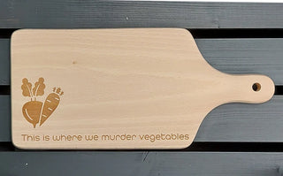 Broodplank met gravure