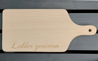 Broodplank met gravure