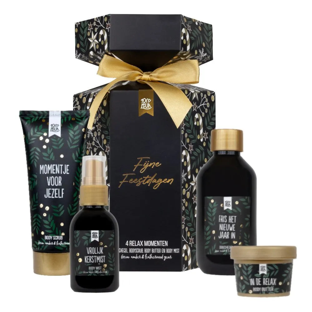 100% LEUK Cadeauset – Fijne feestdagen – Kerst