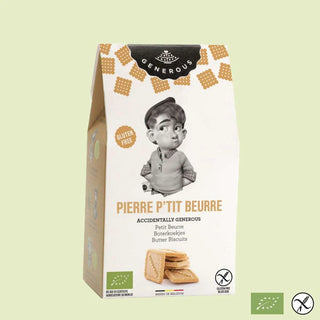 Pierre P'tit Beurre boterkoekjes (glutenvrij) 100 gr