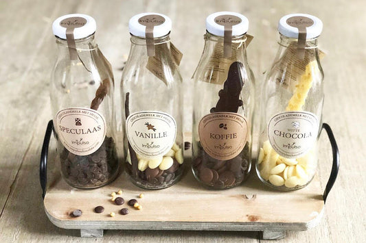 Chocolademelk flessen 250 ml