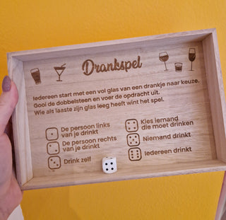 🎲🥂 Proost op Plezier: Ontdek 't Catootje's Drankspel met Dobbelsteen!