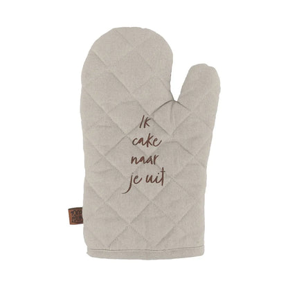 100% LEUK Ovenwant – Ik cake naar je uit