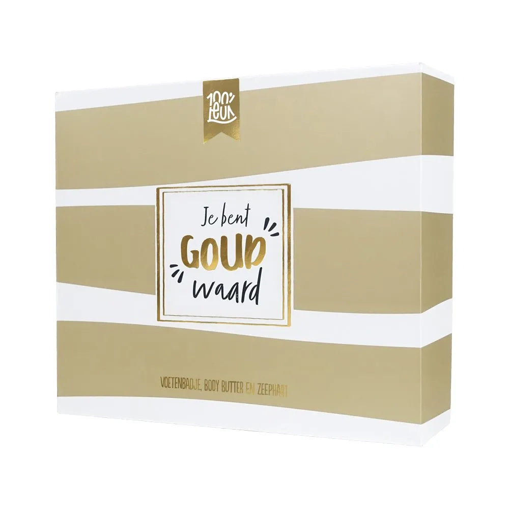 100% LEUK Goud waard pakket