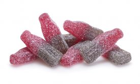 Zure Cherry Colaflesjes Gelatinevrij