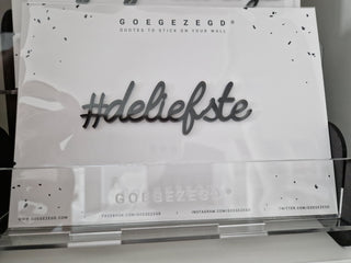 #deliefste