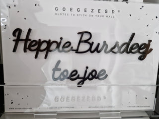 Heppie Bursdeejtoejoe