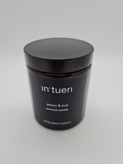 Peony & Oud geurkaars 170 ml