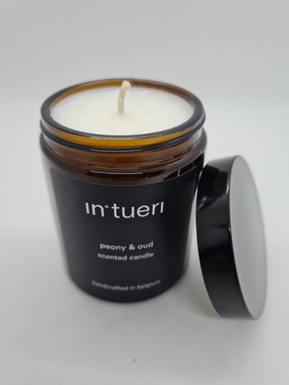 Peony & Oud geurkaars 170 ml