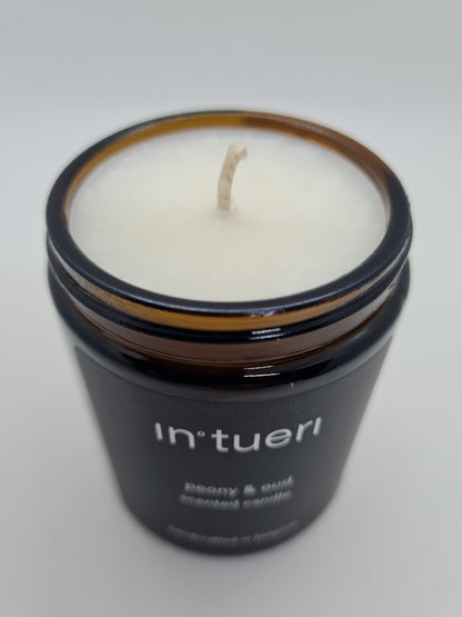 Peony & Oud geurkaars 170 ml