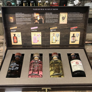 Filliers Dry Gin gift box 4 x 5cl