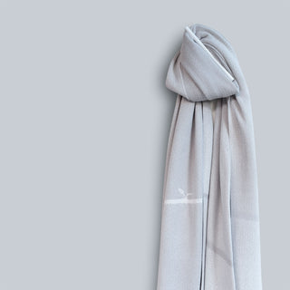 Growing - katoenen sjaal marble white
