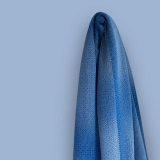 Palm - katoenen sjaal cobalt blue