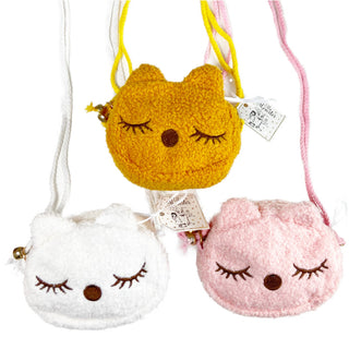 Cute Cat Teddy Bag in 3 verschillende kleuren