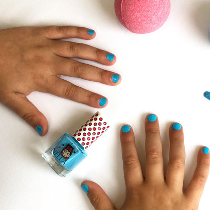 Mermaid Blue Peel-Off Nagellak