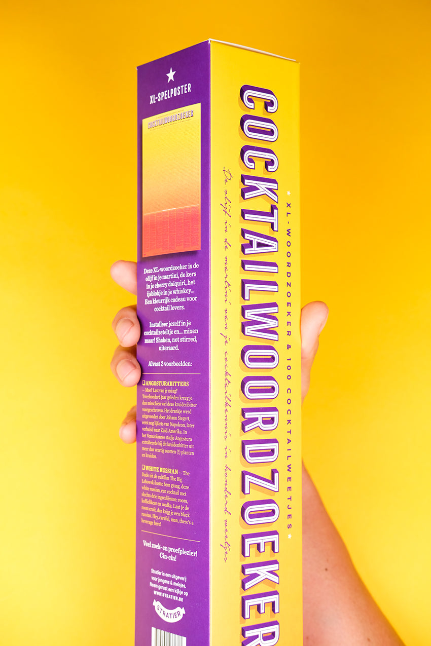 Cocktailwoordzoeker (Pre-Order)