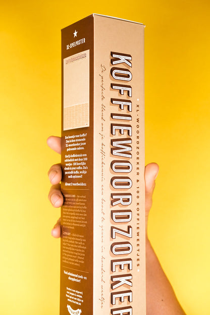 Koffiewoordzoeker (Pre-Order)