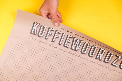 Koffiewoordzoeker (Pre-Order)