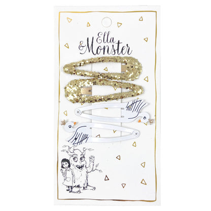 Zwanen Combi Haar Clips
