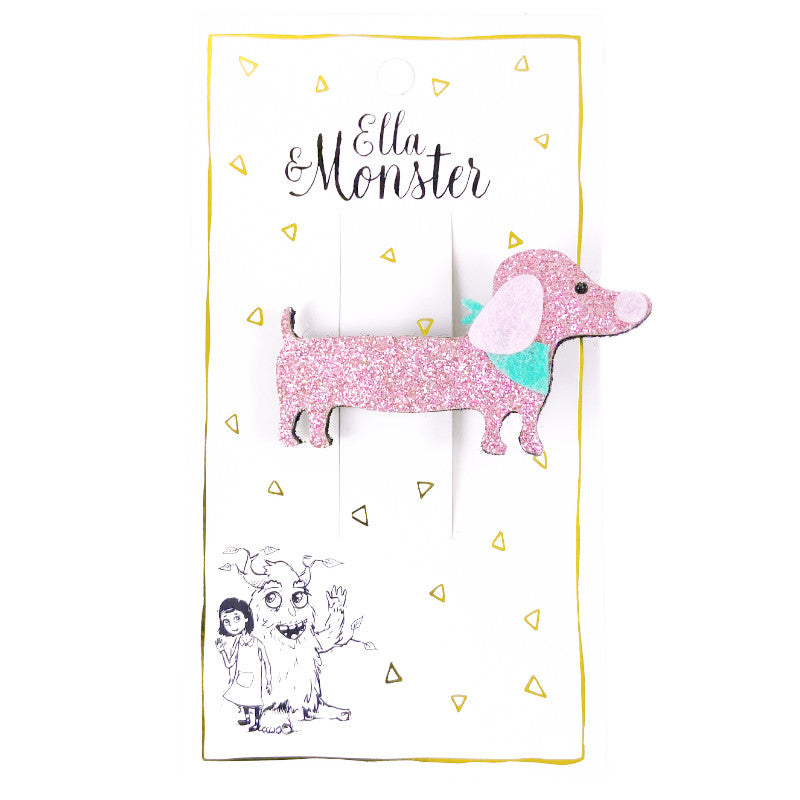 Hair Clip Royal Dog