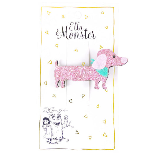 Hair Clip Royal Dog