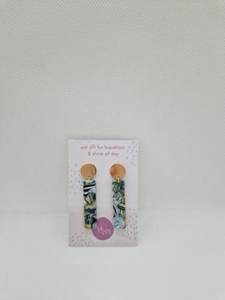 Oorstekers met marblehanger
