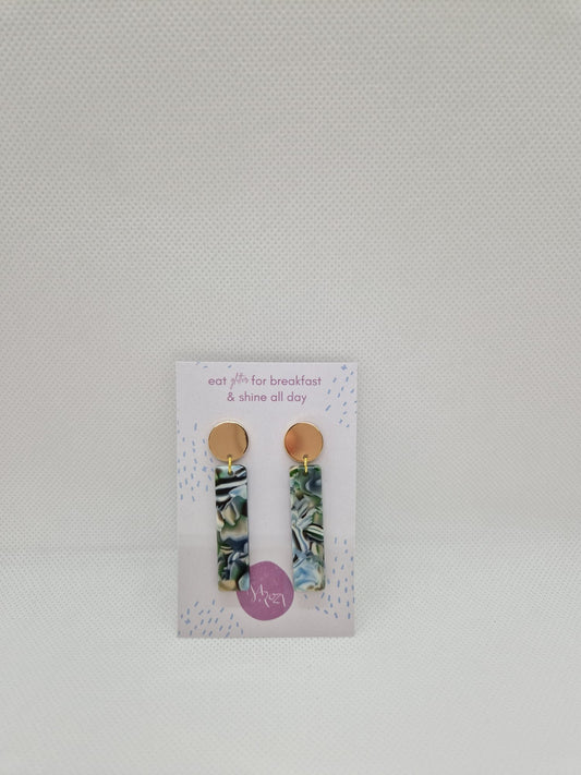Oorstekers met marblehanger