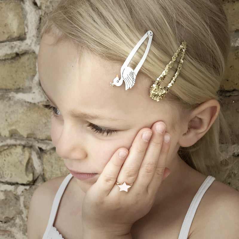 Zwanen Combi Haar Clips